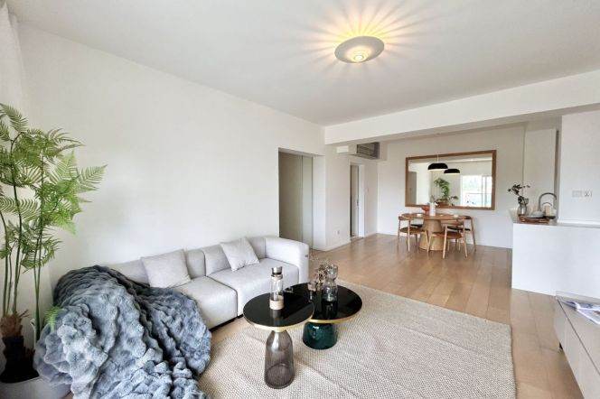 Spacious 2BR Apartment near Shanghai Library with Floor-to-Ceiling Windows (L1/L7/L10)