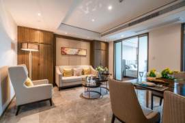 2BR Serviced Apartment near Xiangyin Rd Metro (L8)