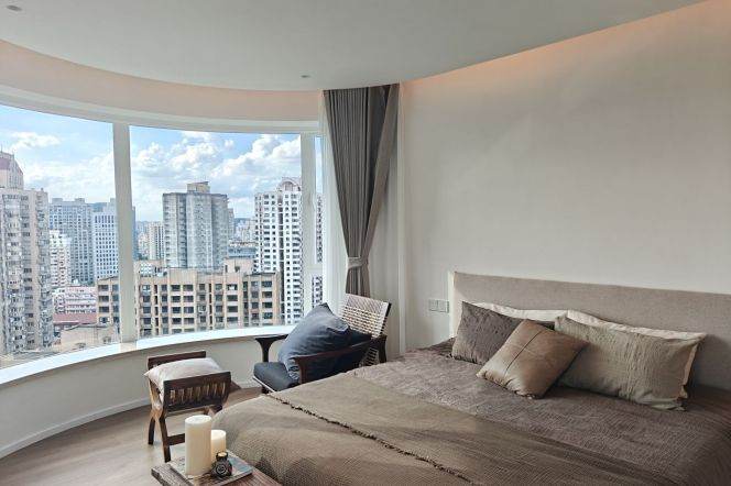 High-Floor 3BR Apartment in Jing'an (L7)