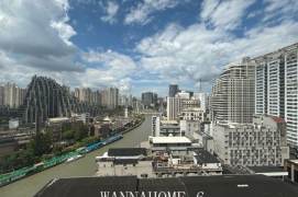 Spacious 1BR Apartment in Suzhou Creek North with River View (L13)