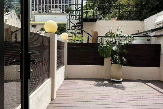 Spacious 1BR Heritage Apartment near Nanjing Xi Lu with Private Garden (L2/L12/L13)