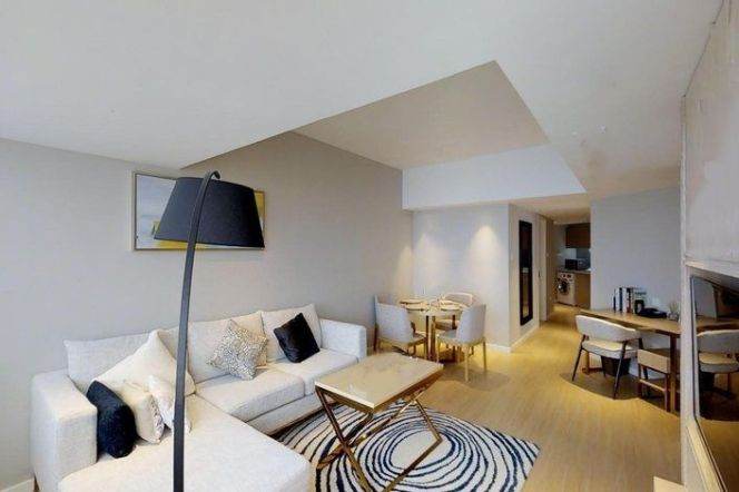 High-Floor 1BR Serviced Apartment in Old Xuhui