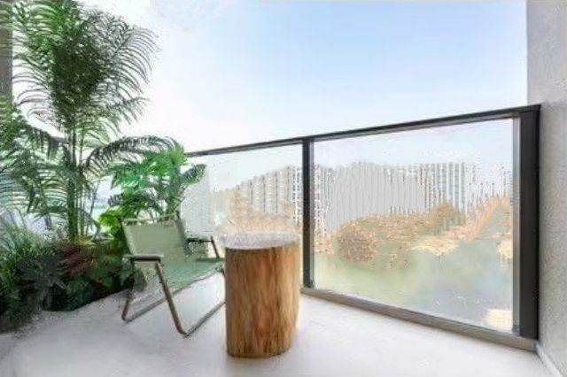 1BR Serviced Apartment near Xinjiangwancheng Metro with River View