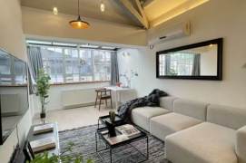 High-Ceiling 2BR Lane House in Jing'an (L2/L12/L13)