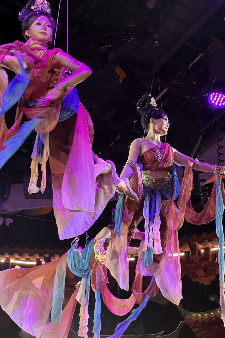 We Had Dinner at a Show Where People Started Flying