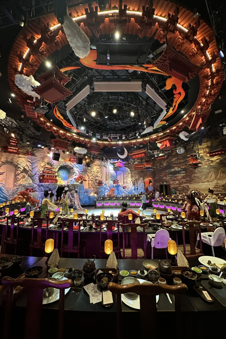 We Had Dinner at a Show Where People Started Flying