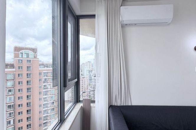 High-Floor 1BR Apartment at Tongji Garden with Floor-to-Ceiling Windows