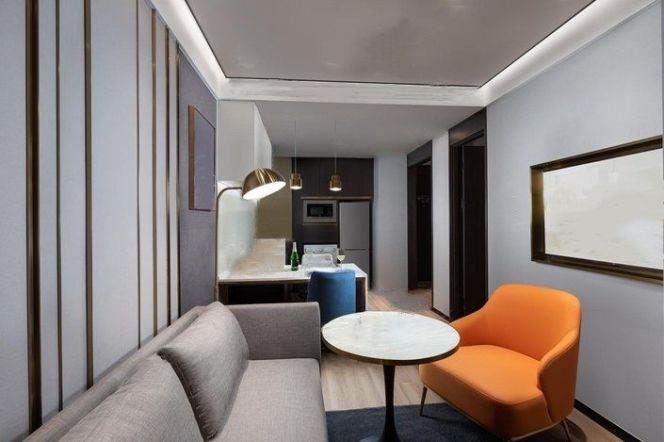 1BR Serviced Apartment near Beiyangjing Rd Metro (L14)