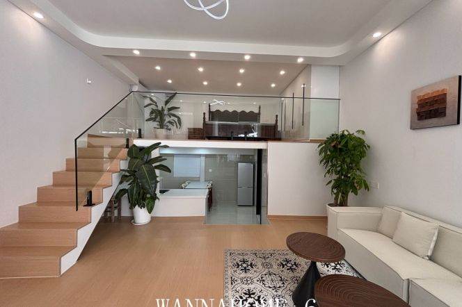 1BR Lane House near Jiangsu Rd Metro (L2/L11)