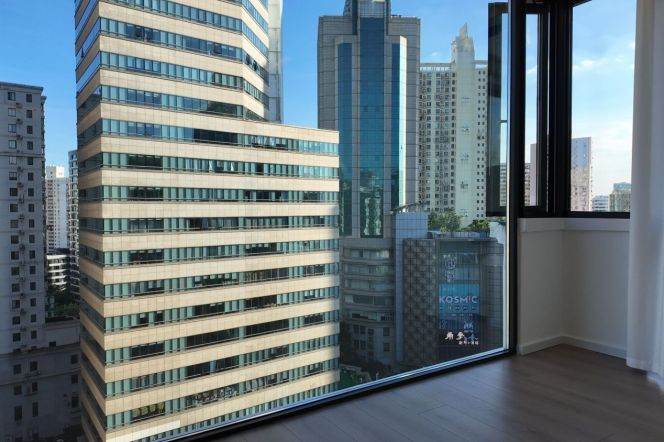 Spacious 2BR Apartment in Jing'an with Floor-to-Ceiling Windows (L13/L14)