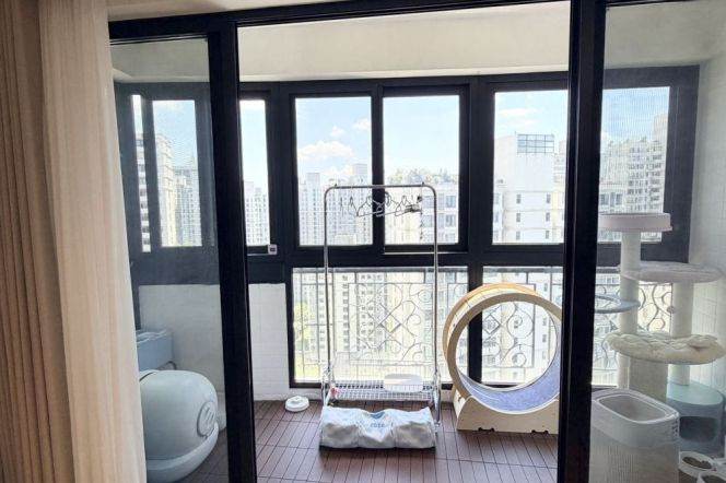 High-Floor 3BR Apartment in Xujiahui