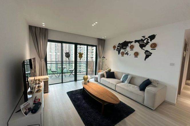 3BR Apartment near Shangcheng Rd Metro with River View