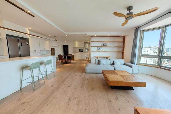 High-Floor 3BR Apartment in Old Xuhui (L9/L12)