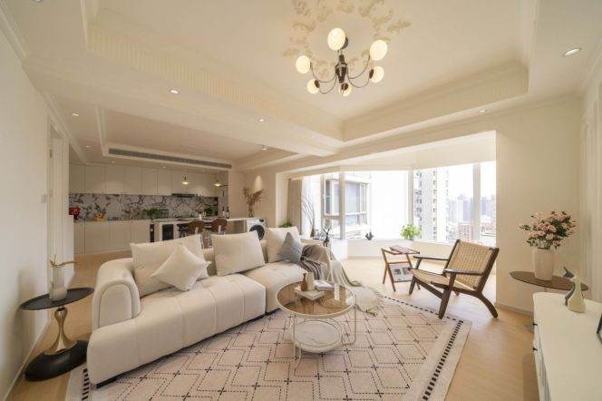 High-Floor 2BR Apartment in Xujiahui with Floor-to-Ceiling Windows (L1/L9/L11)