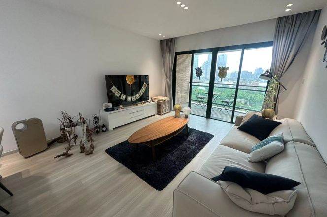 3BR Apartment near Shangcheng Rd Metro with River View