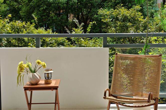 2BR Apartment near Dahuasan Rd Metro with Green View