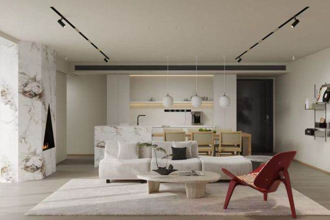 High-Floor 3BR Apartment in Gubei