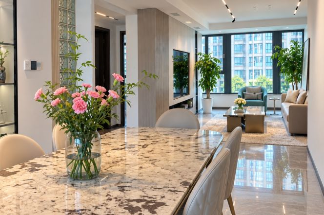 High-Floor 4BR Apartment in Gubei with Floor-to-Ceiling Windows (L10/L15)