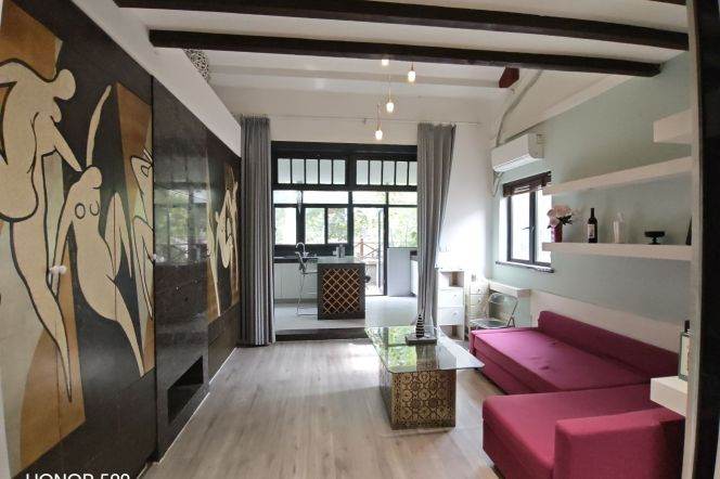 2BR Lane House near Nanjing Xi Lu with Green View (L2/L12/L13)