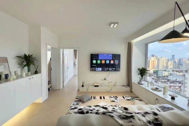 High-Floor 3BR Apartment near Changping Rd Metro (L7/L13)