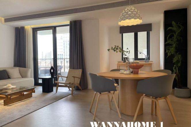 Spacious 2BR Apartment in Old Xuhui with Outstanding View (L1)