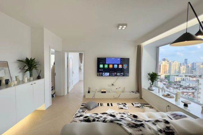 High-Floor 3BR Apartment near Changping Rd Metro (L7/L13)