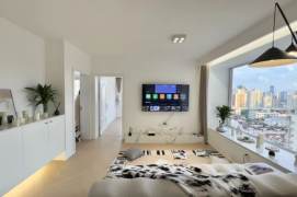 High-Floor 3BR Apartment near Changping Rd Metro (L7/L13)