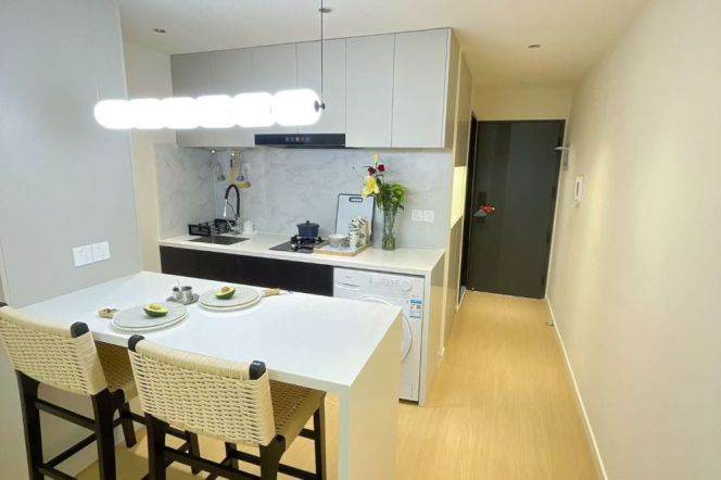 1BR Apartment near Jiangsu Rd Metro
