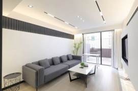Spacious 1BR Apartment in Jing'an with Terrace (L7)