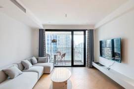 High-Floor 2BR Apartment near Dapuqiao Metro (L9)