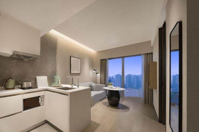 1BR Serviced Apartment near Xiepu Road Metro (L14)