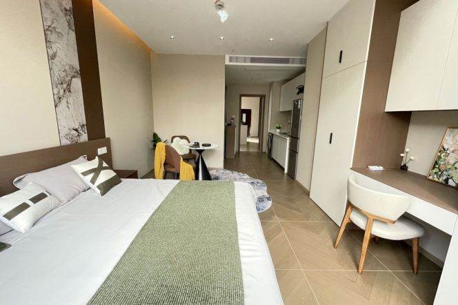 1BR Serviced Apartment near Shanghai Jiao Tong University with Terrace