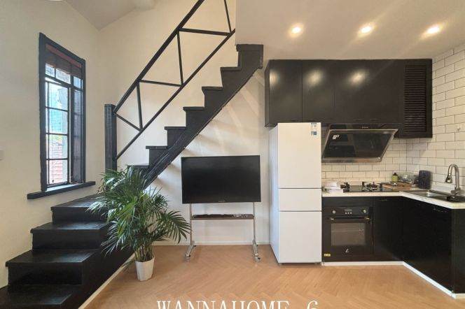 1BR Lane House at Jing'an Villa (L2/L12/L13)