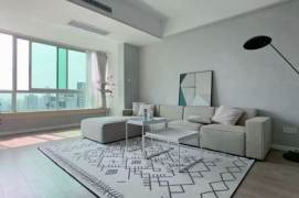 High-Floor 2BR Apartment near Jiangning Rd Metro (L7/L13)