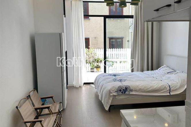 1BR Apartment near South Shaanxi Rd Metro with Terrace (L1/L10/L12/L13)