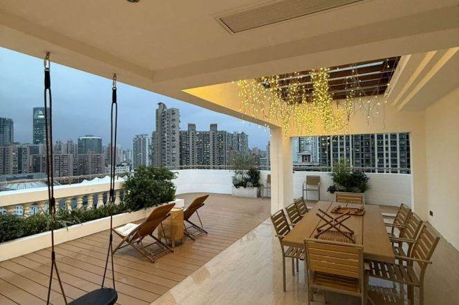 Spacious 3BR Apartment in Old Xuhui with Terrace (L9/L12)