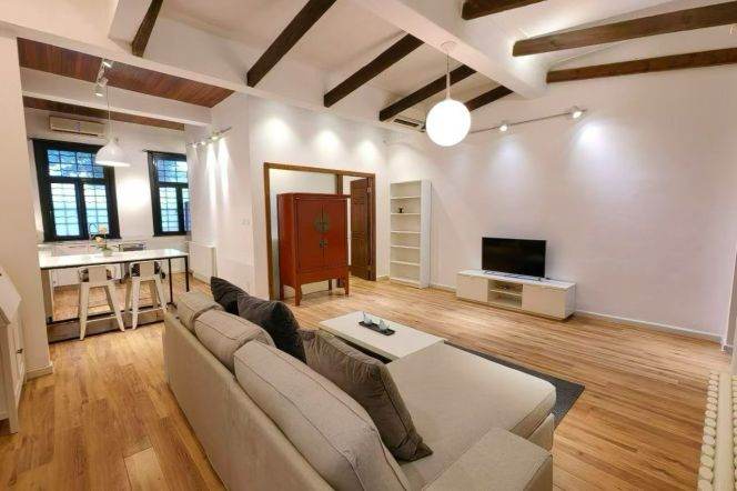 Spacious 2BR Heritage Apartment in Old Xuhui with Terrace (L1/L7)