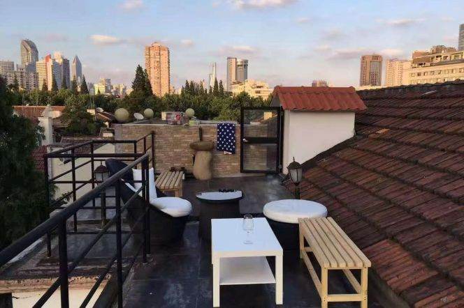 1BR Heritage Apartment in Old Xuhui with Terrace (L1/L7)