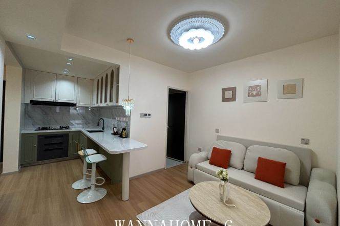 1BR Apartment near Xinzha Rd Metro (L1)