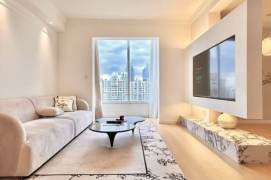 High-Floor Spacious 1BR Apartment near Shanghai Stadium Metro (L4)