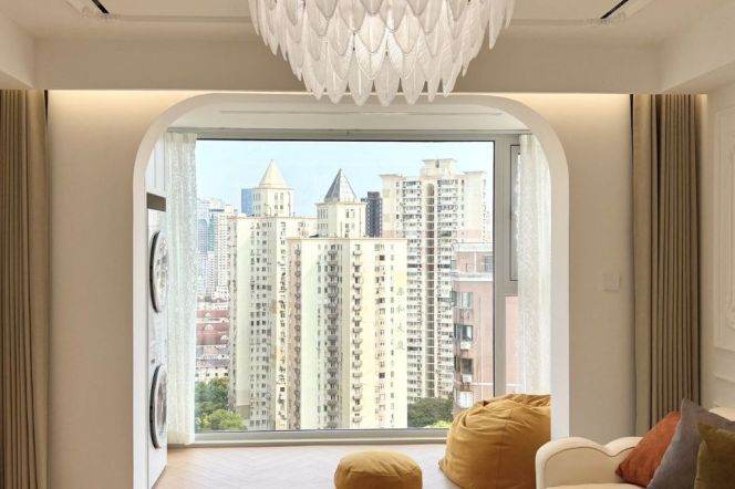 High-Floor 2BR Apartment at Hanlin Mansion with Floor-to-Ceiling Windows