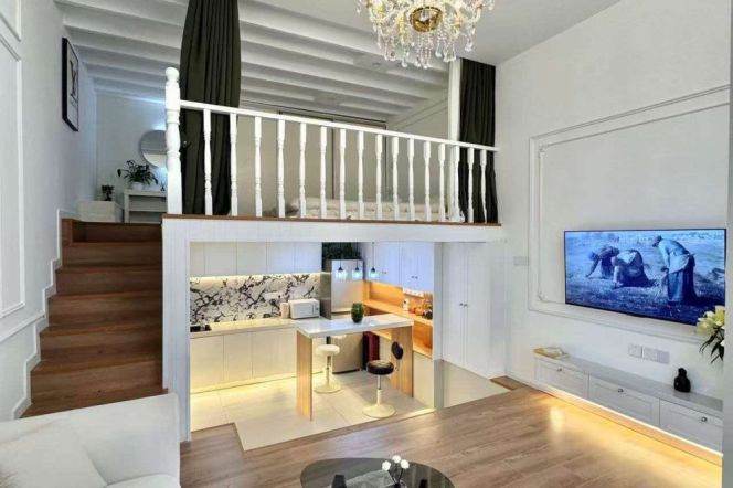 1BR Apartment in Old Xuhui with Terrace