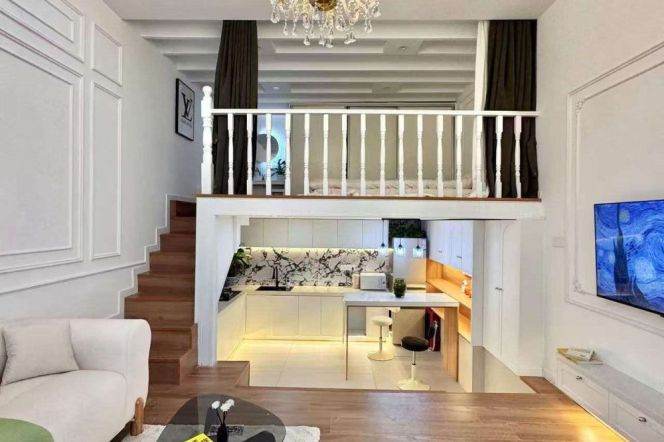 1BR Apartment in Old Xuhui with Terrace