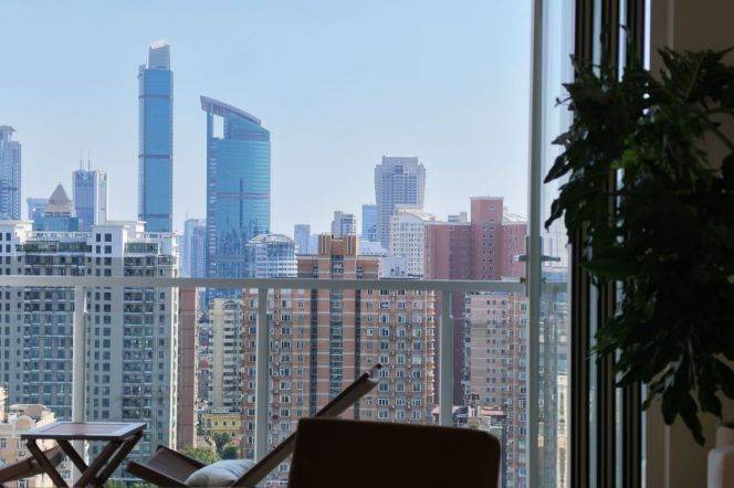 High-Floor 3BR Apartment in Jing'an with Outstanding View (L7/L13)