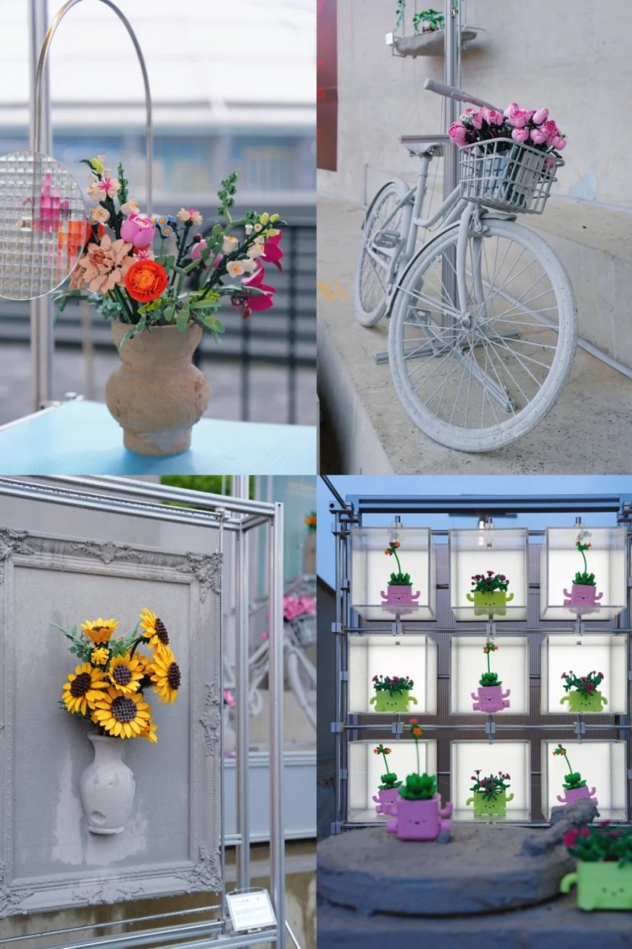 380,000 LEGO Flowers Bloom on Shanghai’s West Bund