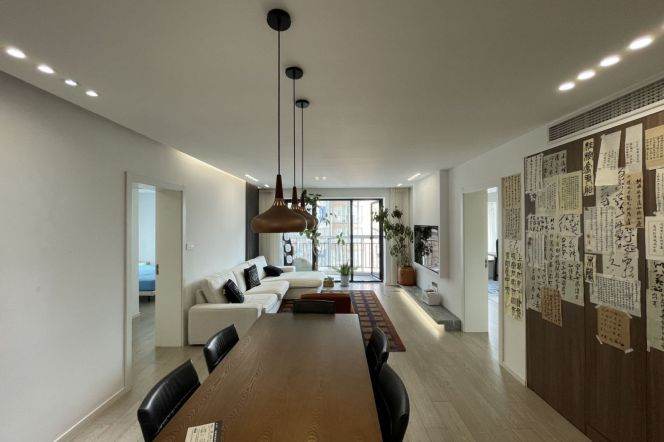 High-Floor 3BR Apartment in Jing'an with Floor-to-Ceiling Windows (L14)