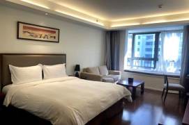 Short-Term 1BR Serviced Apartment near Shanghai Railway Station (L1)