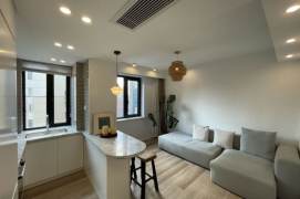 High-Floor 1BR Apartment in Jing'an with Outstanding View (L2/L11)