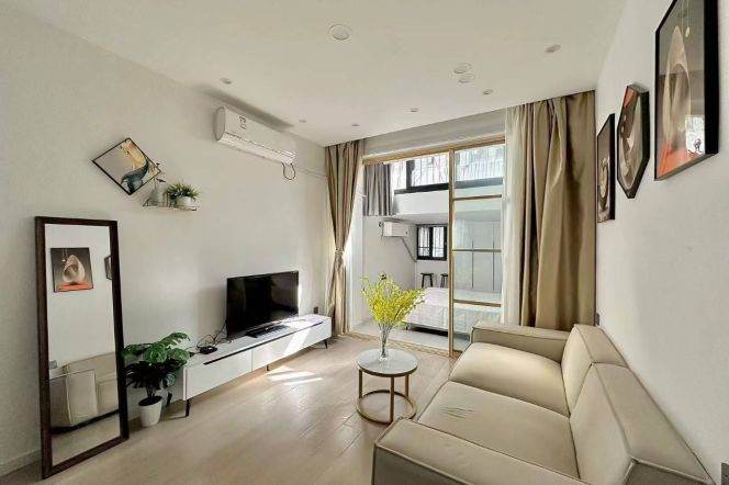 1BR Apartment near Caoyang Road Metro