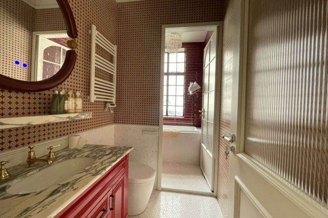Spacious 2BR Heritage Apartment near Nanjing Xi Lu with Terrace (L2/L12/L13)